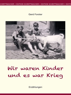 cover image of Wir waren Kinder und es war Krieg